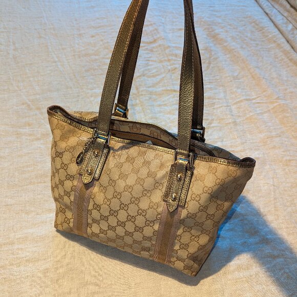 Gucci Jolicoeur Canvas Tote - Picture 2 of 16